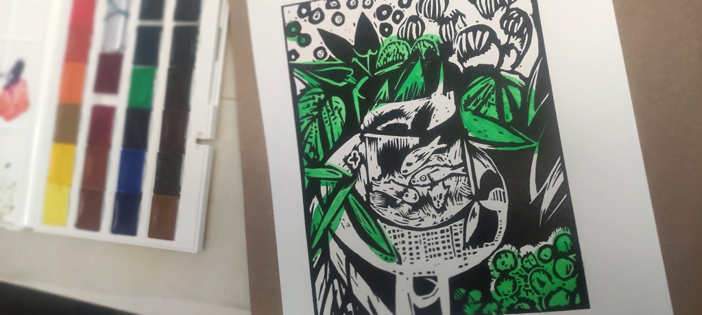 Графический оммаж Матиссу Графический оммаж Матиссу