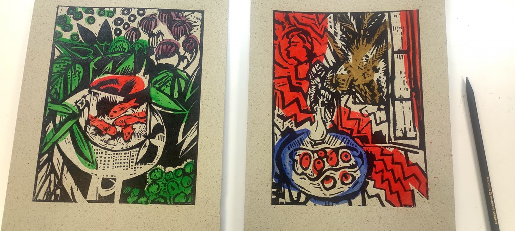 Графический оммаж Матиссу Графический оммаж Матиссу