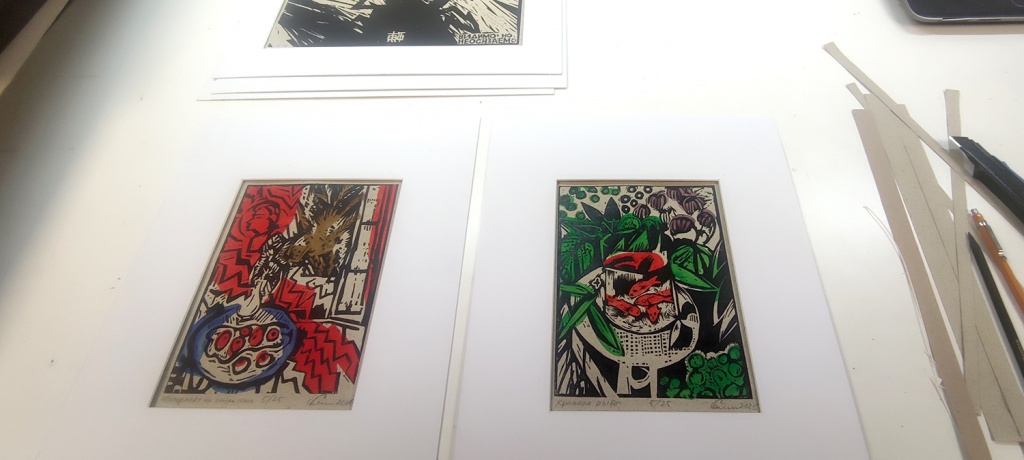 Графический оммаж Матиссу Графический оммаж Матиссу