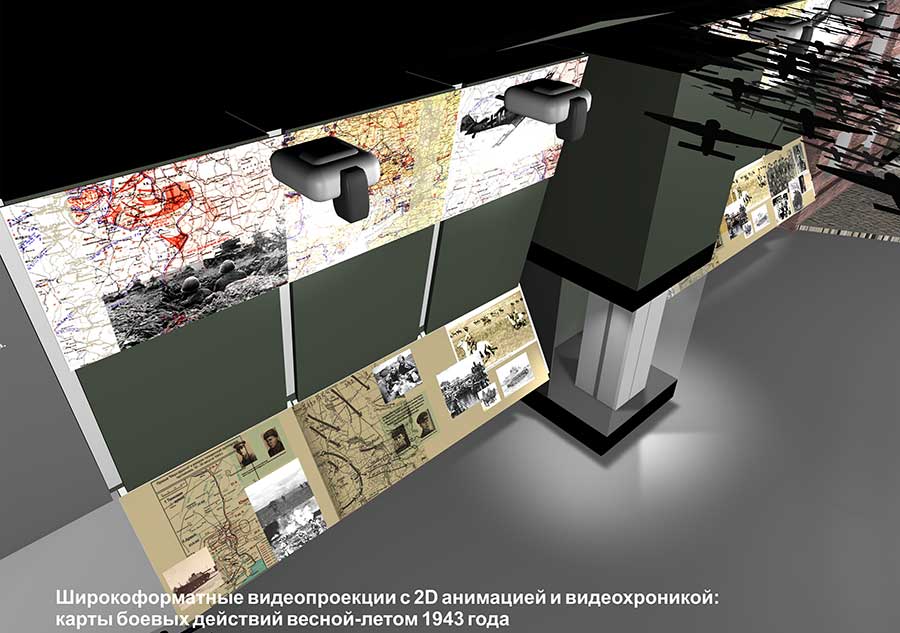 мультимедийное наполнение экспозиции "Самбекские высоты"